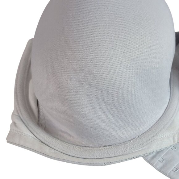 Syrokan Running Sports Bra Gray 34G Underwire Wide Strap Hi Impact Wicking A233 - Picture 13 of 13